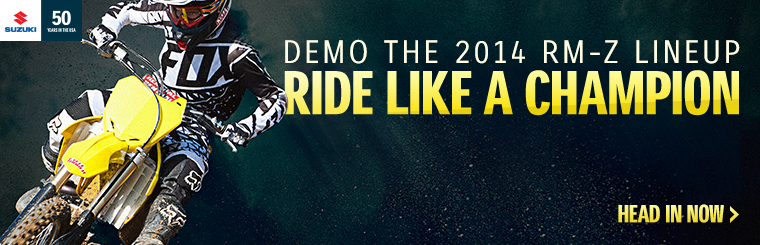 2014 RM-Z Demo Ride