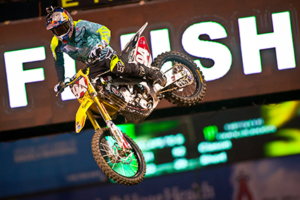 RCH Suzuki Factory Racing Ken Roczen Anaheim 2
